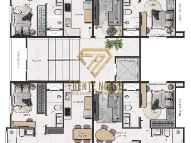 Apartamento para Venda em Nova Mutum - 3